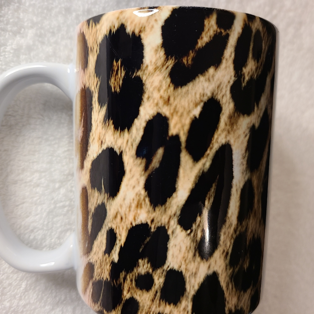 Leopard Print Mug (RESTOCKED) - Picture 4 of 8